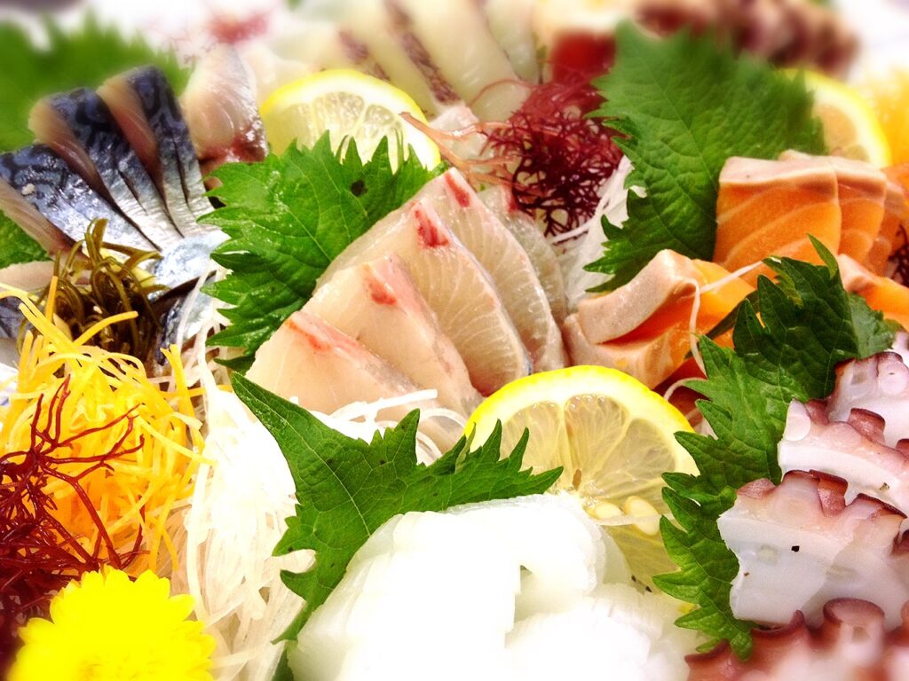 刺身盛り合わせ
